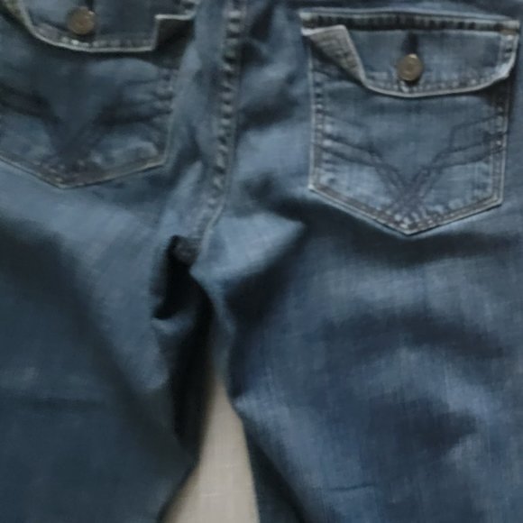 Gap Button Back Pocket Boot Cut Denim Jeans - Picture 4 of 9